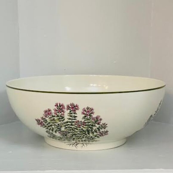 Tiffany & Company Herbs Collection Serving Bowl. 12' inch Serveware  Johnson Bro - Picture 1 of 10